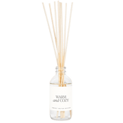 Warm and Cozy Clear Reed Diffuser