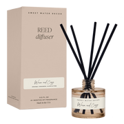 Warm and Cozy Tinted Glass Jar Reed Diffuser