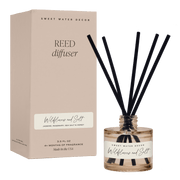 Wildflowers and Salt Tinted Glass Jar Reed Diffuser