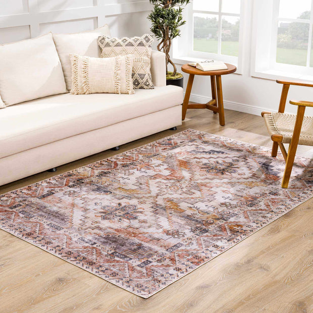 Isugod Washable Area Rug - Clearance