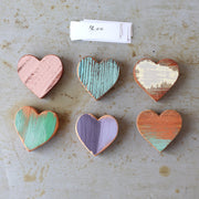 Rustic Painted Heart Sets ✨