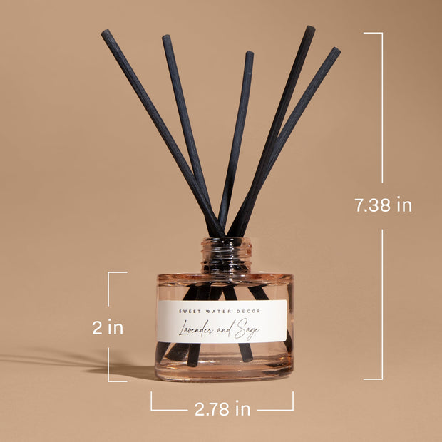 Weekend Tinted Glass Jar Reed Diffuser