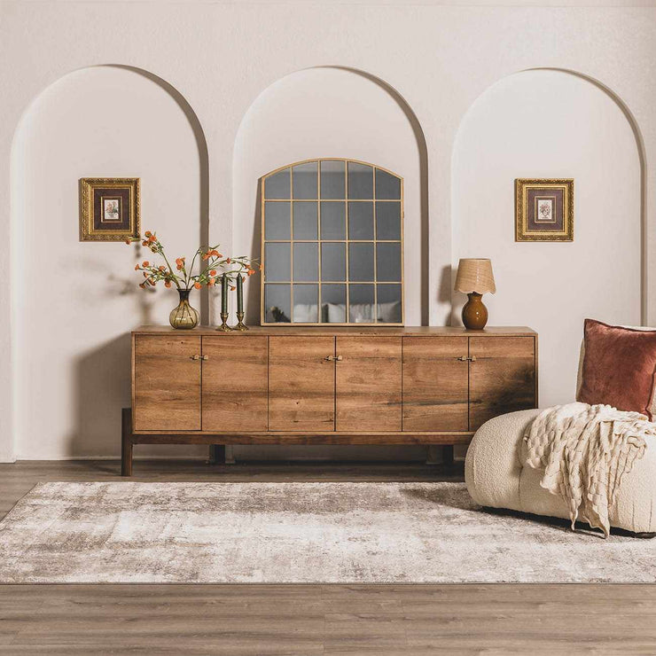 Duval Taupe Abstract Area Rug