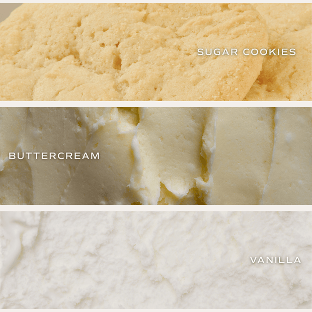 Sugar Cookies Soy Candle - Tan Matte Jar - 15 oz