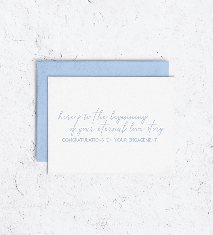 Congratulations Engagement Card Box Set of 10