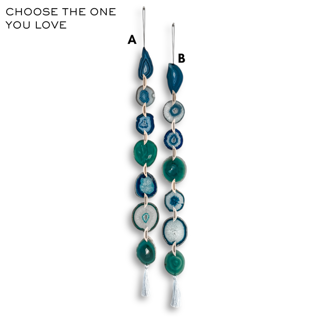 Seaside Agate Garland (Choose the One You Love)