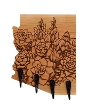 Succulent Bundle 08 Arizona Wall Hanger