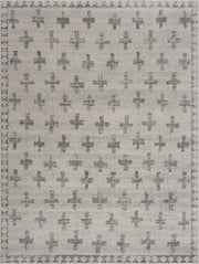 Tigris Swiss Cross Ivory&Gray Area Rug