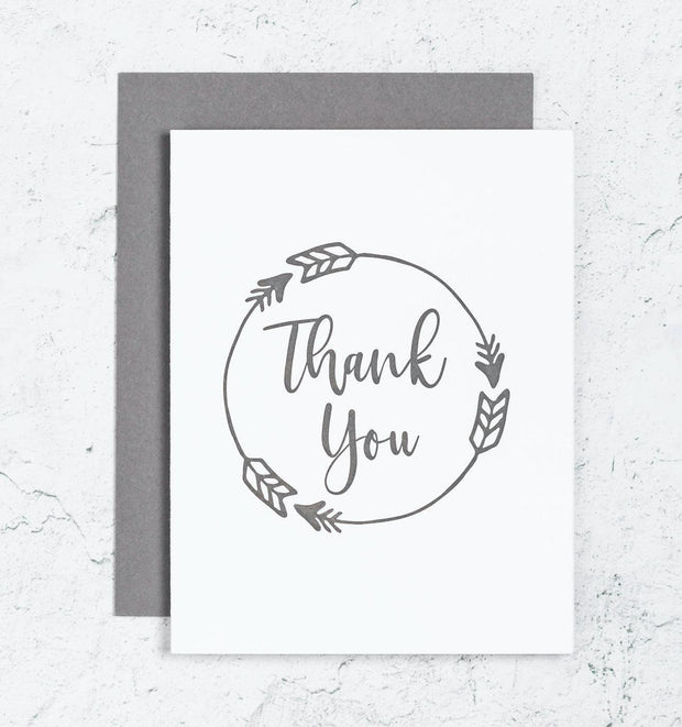 Arrow Thank You Box Set of 10