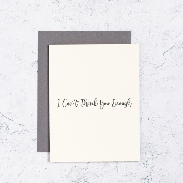 Can't Thank You Enough Box Set of 10