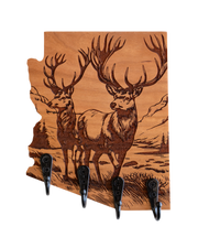 Two Elk Forest Arizona Wall Hanger