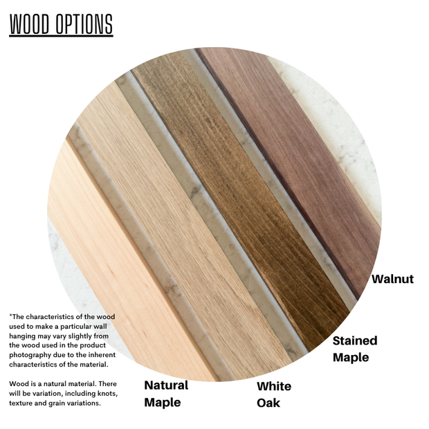 Terracotta Uma Agate Wall Hanging (24 Inch)