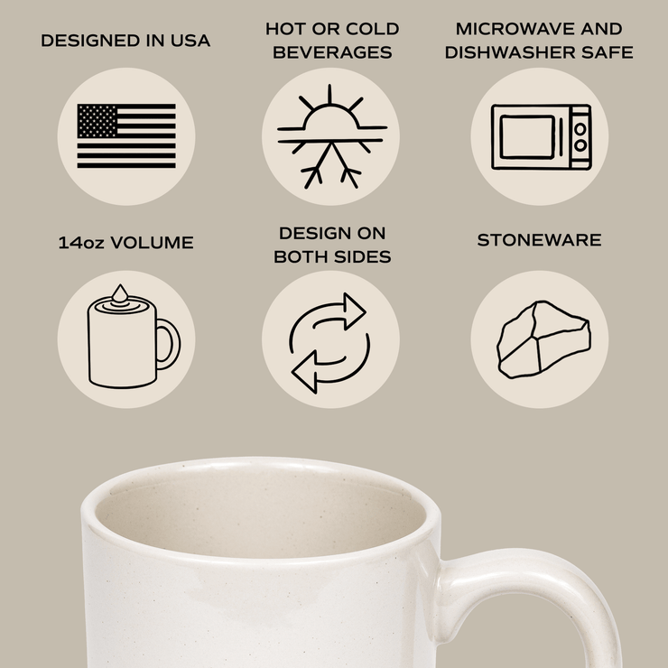 You're The Best 14oz. Stoneware Coffee Mug