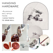 Ocean Current Agate Wall Art Set – 23 Piece | DIY Installation