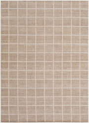 Anicet Checkered Washable Wool Area Rug