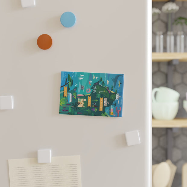 MONTEREY + CARMEL REFRIGERATOR MAGNET