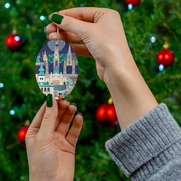 Vienna Ceramic Ornament
