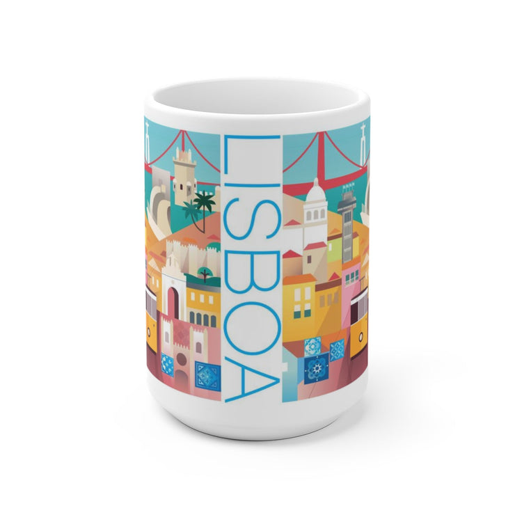 LISBON 11 OZ OR 15 OZ CERAMIC MUG