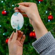 Mammoth Lakes Ceramic Ornament