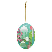 Washington, D.C. Ceramic Ornament
