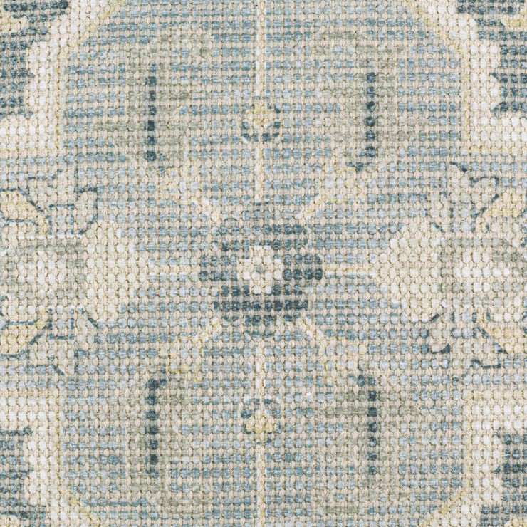 Bigaa Teal Medallion Throw Pillow