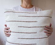 Zuri Hand-Loomed Wool Throw Pillow
