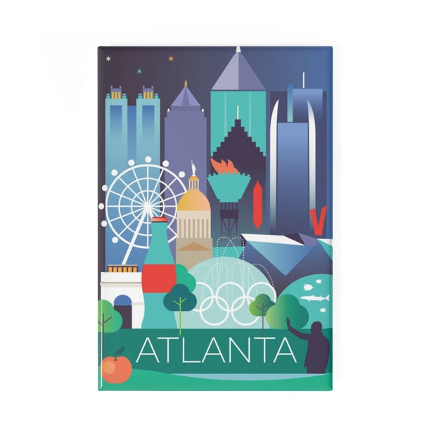 ATLANTA REFRIGERATOR MAGNET