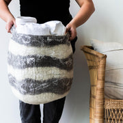 Ingobozi Woven Wool African Storage Basket
