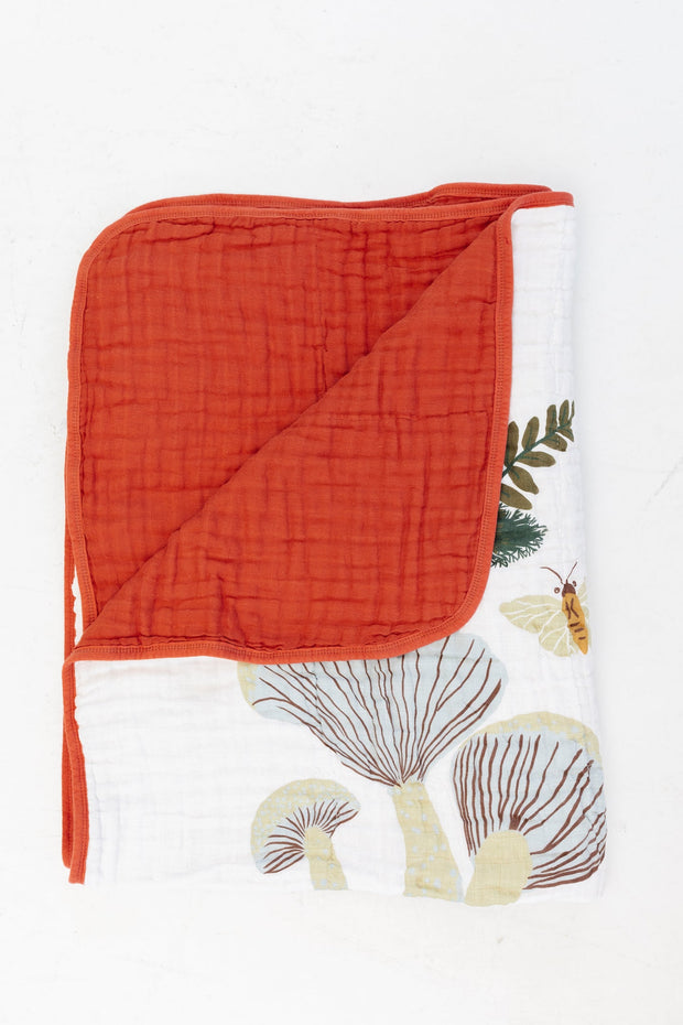 Mushroom Throw Blanket