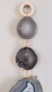 Scandi-Boho Agate Wall Hanging