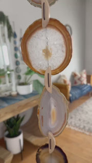 Umber Bell Agate Garland (Choose the One You Love)