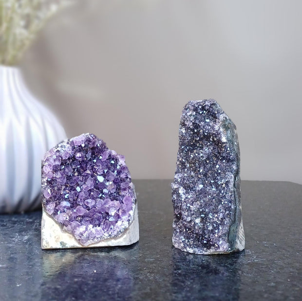 Choose your raw amethyst set