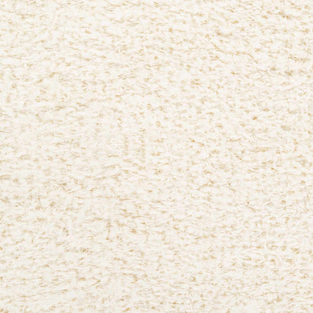 Siari Solid Cream Plush Rug