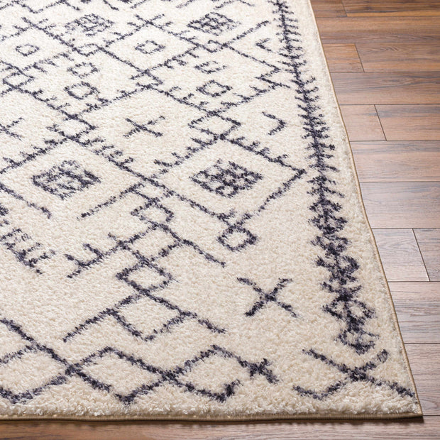 Elyes Beige Washable Area Rug - Clearance