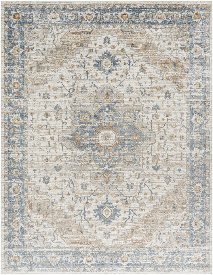 Ezri Flat Pile Washable Rug