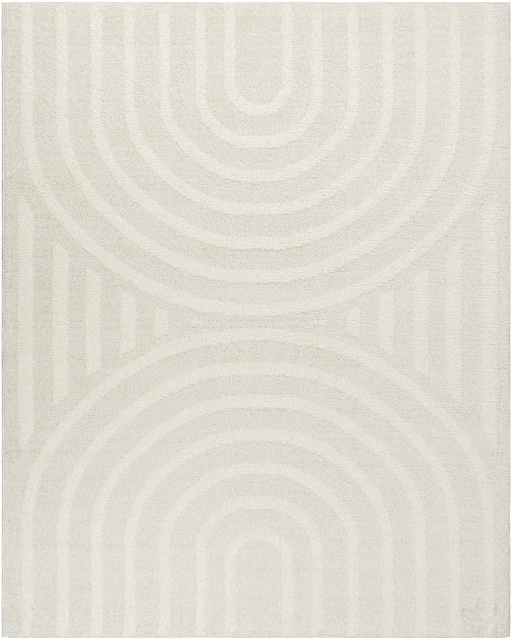 Arnel Cream Area Rug