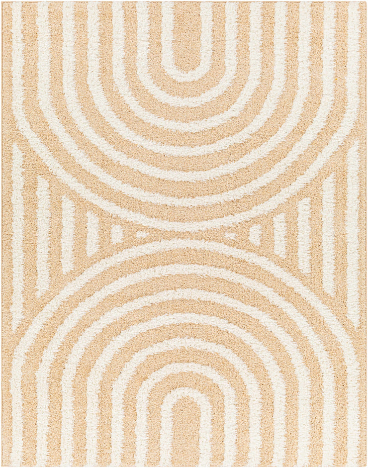 Arnel Beige Area Rug