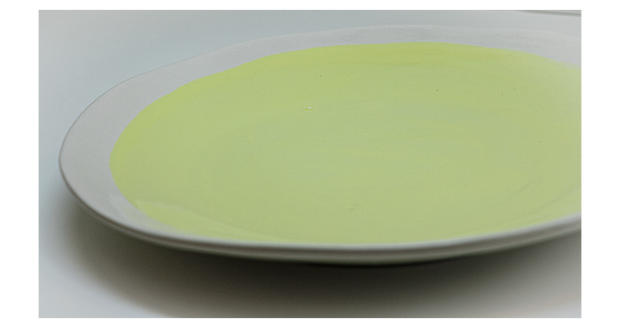 Spring Artisan Dinner Plate