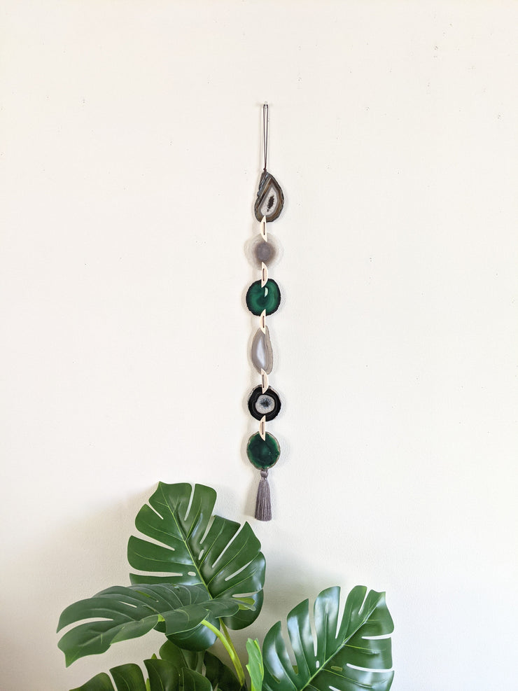 Forest Glam Agate Garland Garland Mod North & Co.