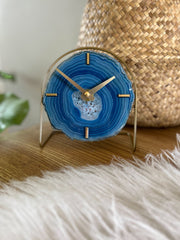 Ocean Collection | Agate Desk Clock rts face options Mod North & Co.