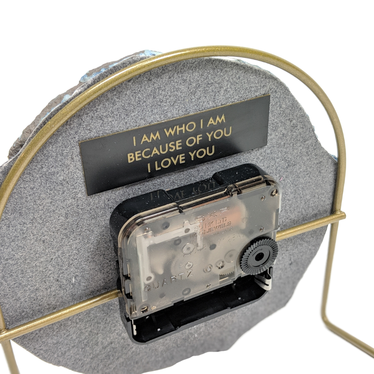 Personalized Engraving | Add-On | For Desk or Wall Clocks Engraving Mod North & Co.
