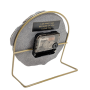 Personalized Engraving | Add-On | For Desk or Wall Clocks Engraving Mod North & Co.