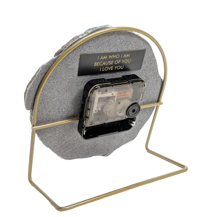 Personalized Engraving | Add-On | For Desk or Wall Clocks Engraving Mod North & Co.