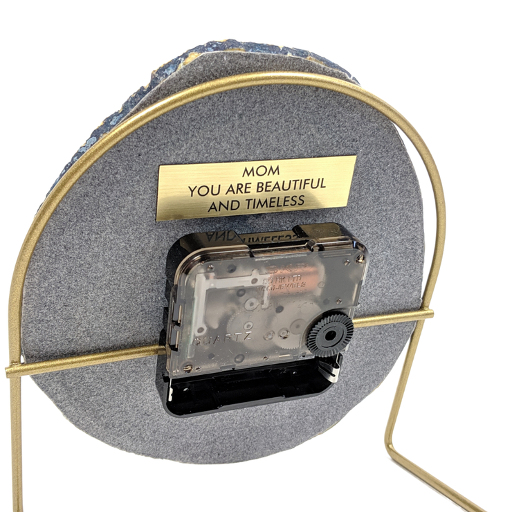 Personalized Engraving | Add-On | For Desk or Wall Clocks Engraving Mod North & Co.