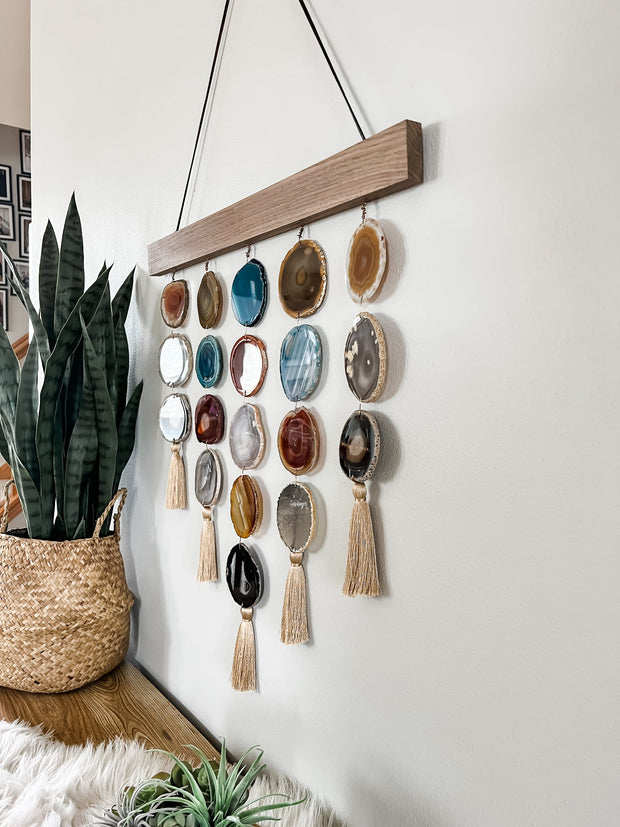Uma Agate Wall Hanging | Aztec Uma Wall Hanging Mod North & Co.