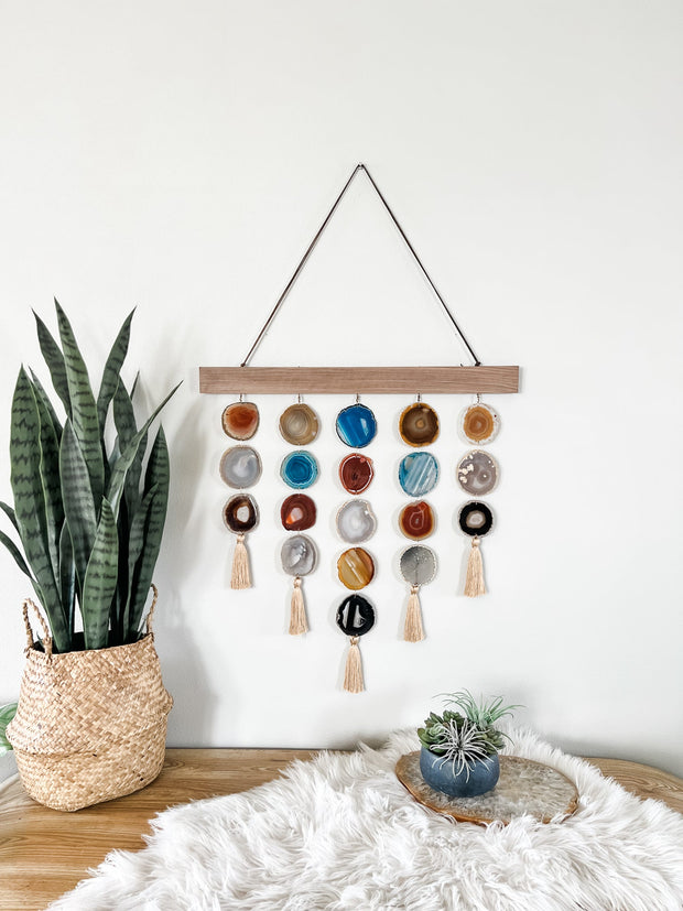 Uma Agate Wall Hanging | Aztec Uma Wall Hanging Mod North & Co.