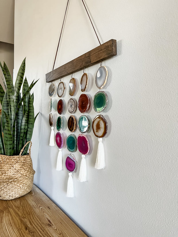 Uma Agate Wall Hanging | Bohemian Uma Wall Hanging Mod North & Co.